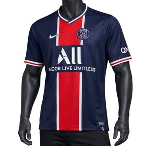 Nike Dri-Fit Paris Saint Germain 2020/2021 Men’s Large Home Blue Stadium Jersey